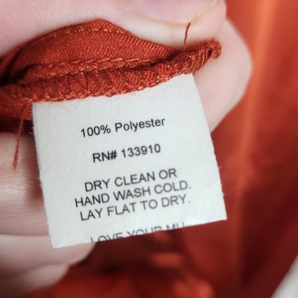 New Show Me Your Mumu Rome Twist Gown  Burnt Orange Sz Medium - Picture 5 of 9